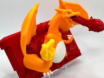 Charizard Pokemon Fire Red Game Boy Cartridge
