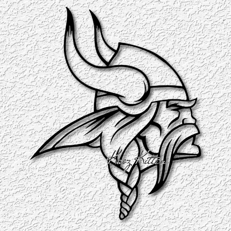 minnesota vikings wall art football home decor