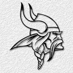 minnesota vikings wall art football home decor