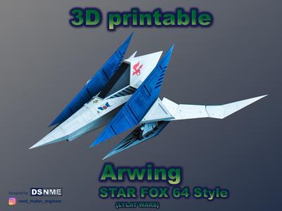 STAR FOX 64 – Lylat Wars –  Arwing –