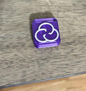 Cults 3d NFC Keychain