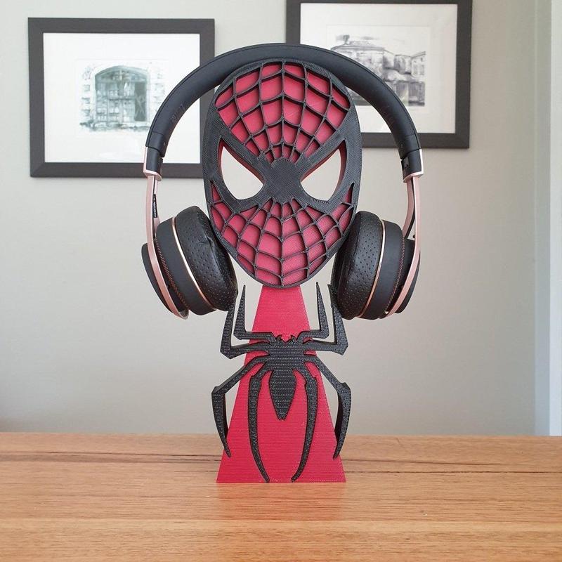 Spiderman Headphones Stand