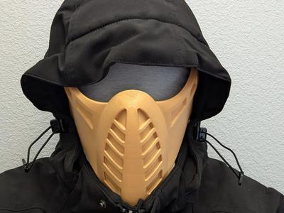 Scorpion Mortal Kombat Face Mask