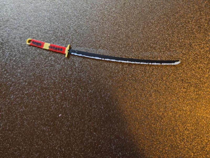 One Piece Zoro Sword Kiketsu Keychain
