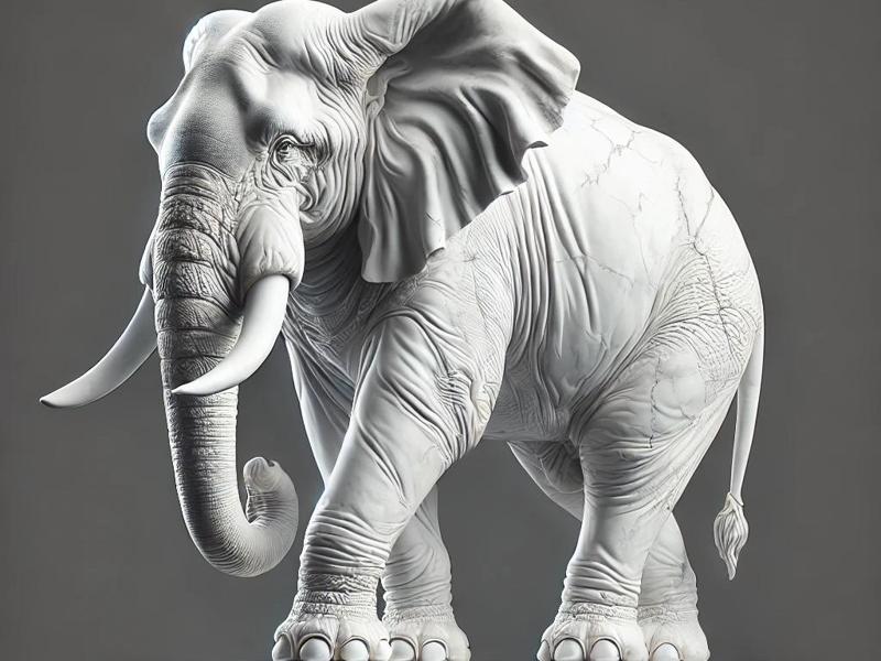 Elephant statue