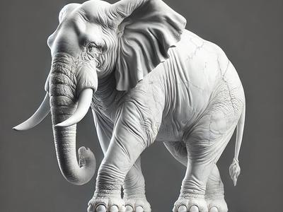 Elephant statue