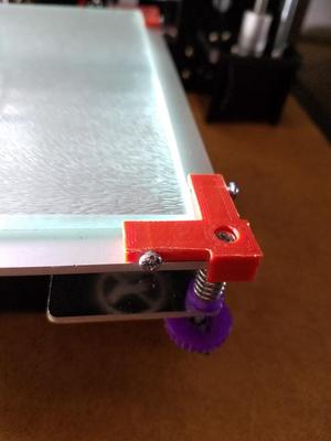 Anet A8 Adjustable Glass Holder