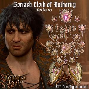 Gortash Cloth of Authority Cosplay Set Baldurs Gate 3
