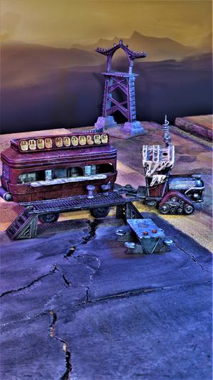 Wasteland Crawler and Foodstand