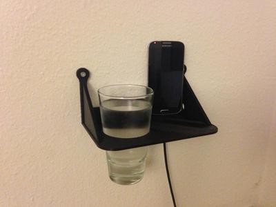 Wall Mounted Bedside Shelf / Nightstand