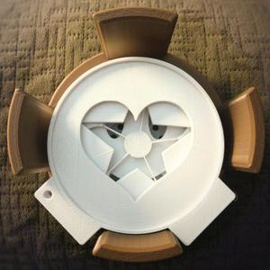 Coffee Stencil Holder – 90mm