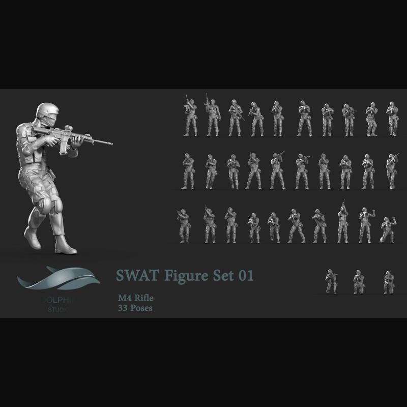 SWAT figures Set 01