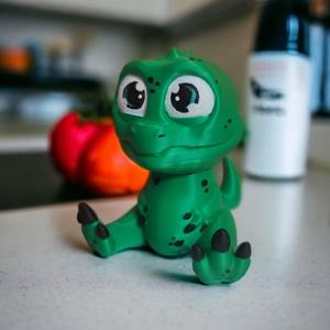 Sitting Cute Dino