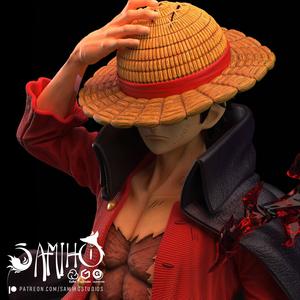 Samiho Studios – Luffy 5th Yonko – STLs ready for printing