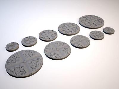Z.O.D. Crystal Palace Theme Bases (28mm/Heroic scale)