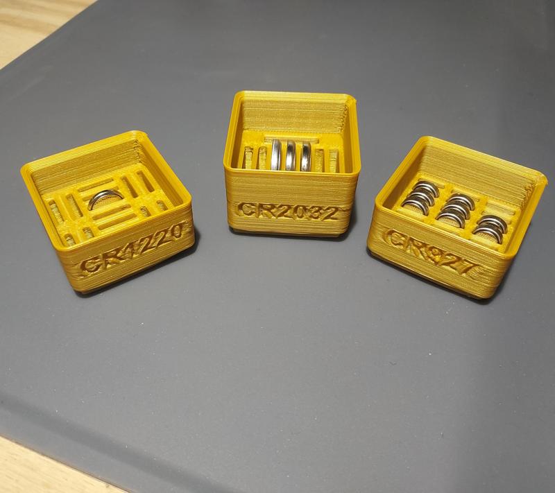 Gridfinity CRXXXX Battery Bin Collection