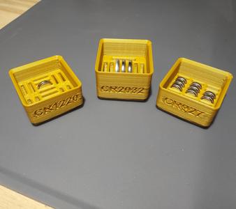 Gridfinity CRXXXX Battery Bin Collection