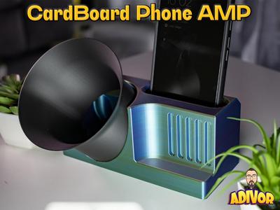 Phone Amplifier Passive Speaker Cardboard