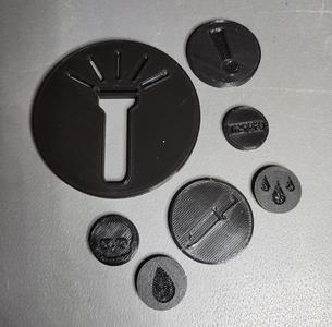 Don't Look Back Game Tokens
