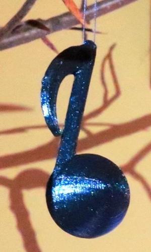 Christmas Ornament - Music Note
