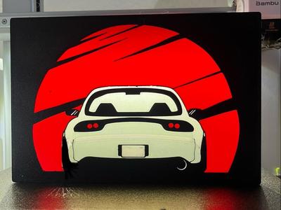 Mazda Rx7 Lightbox 