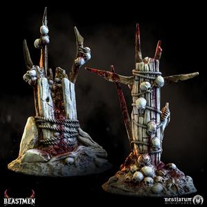 Beastman Totems x 2