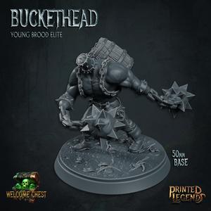 Buckethead 02 (50mm Base)
