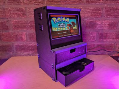 "Benchcade" Tabletop Raspberry Pi Retro Arcade Machine