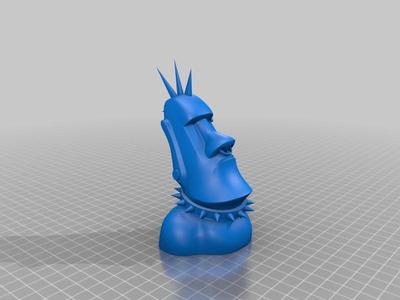 Punk Rock Moai