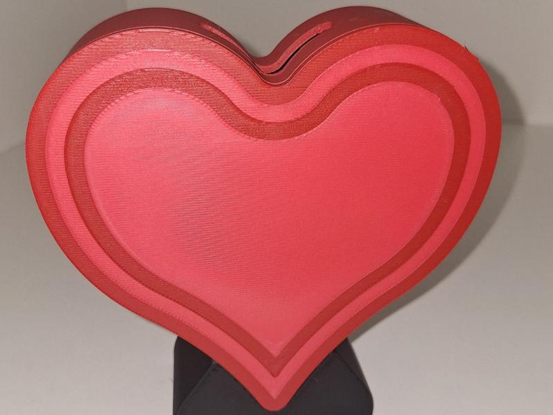 Heart Piggy Bank