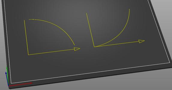 Tactile image: acceleration & deceleration