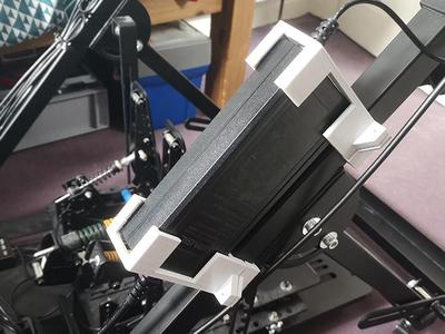 Simagic Alpha Evo PSU holder for wheelstands.