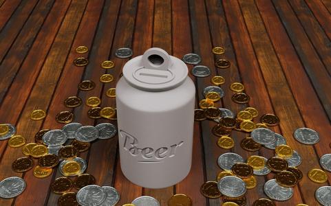Beer can money box
