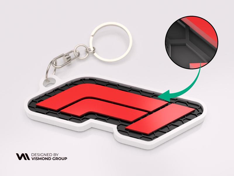 Formula 1 Keychain