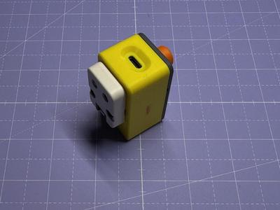 M5 DinMeter housing with addon unit mount