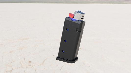 Bic lighter Glock magazine cover