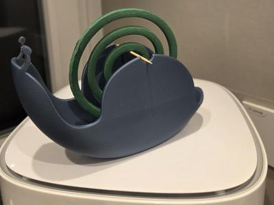 Mosquito coil holder Snail