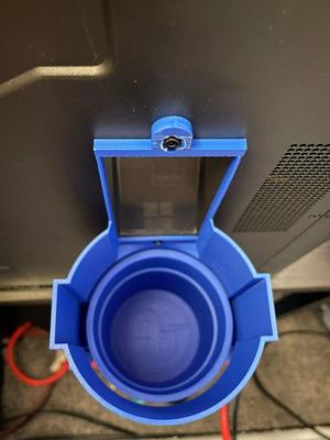 Trash can holder (+ trash can) for P1S poop chute