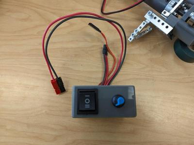 ftc 12v motor tester made by team KILTS #10538