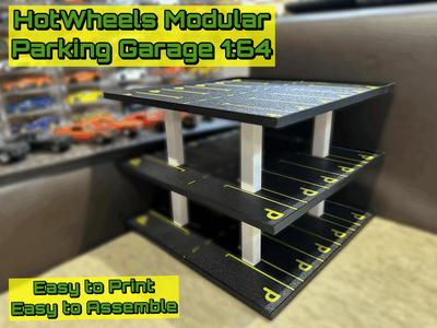 HotWheels Modular MultiLevel Parking Garage 1:64 