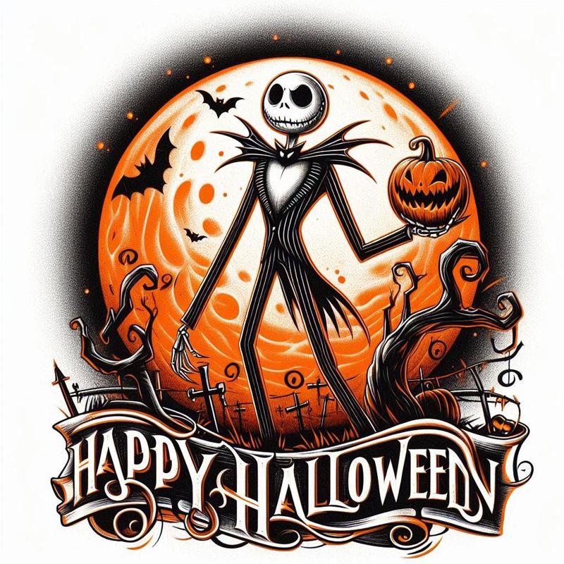 Jack Skellington - Halloween Hueforge