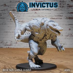 Alligator Mutant Prisoner / Space Crocodile Warrior / Star Battle Pirate / Galactic Croc Tribe Fighter / Cosmic Animal Raider / Cyberpunk Reptile Army / Steampunk Predator Creature / Alien Swamp Beast / Sci-Fi Encounter