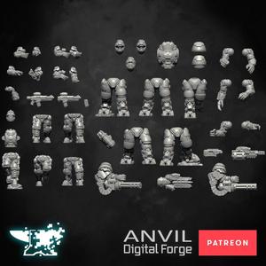 Ajax Suits & Tracer Recon Team - Anvil Digital Forge February 2022