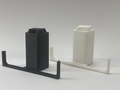 BambuLab filament swatch and spiral ball display