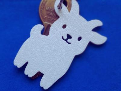 SImple Goat Keychain