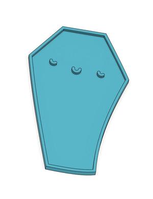 Cute coffin Table Decoration - Halloween
