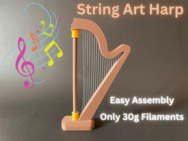 String Art Harp