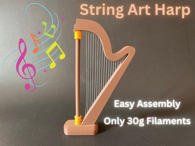 String Art Harp