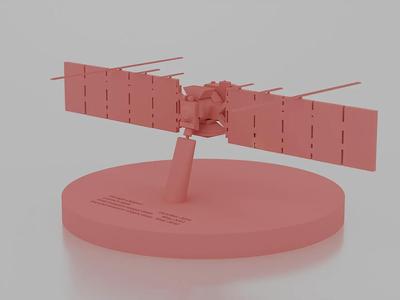 Europa Clipper desktop model (with text!)