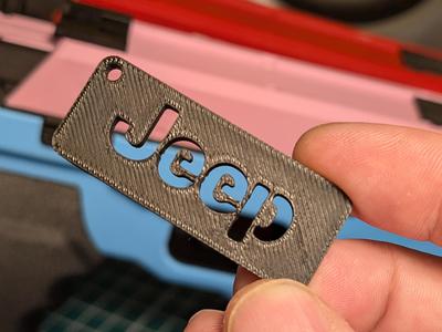 Jeep keychain